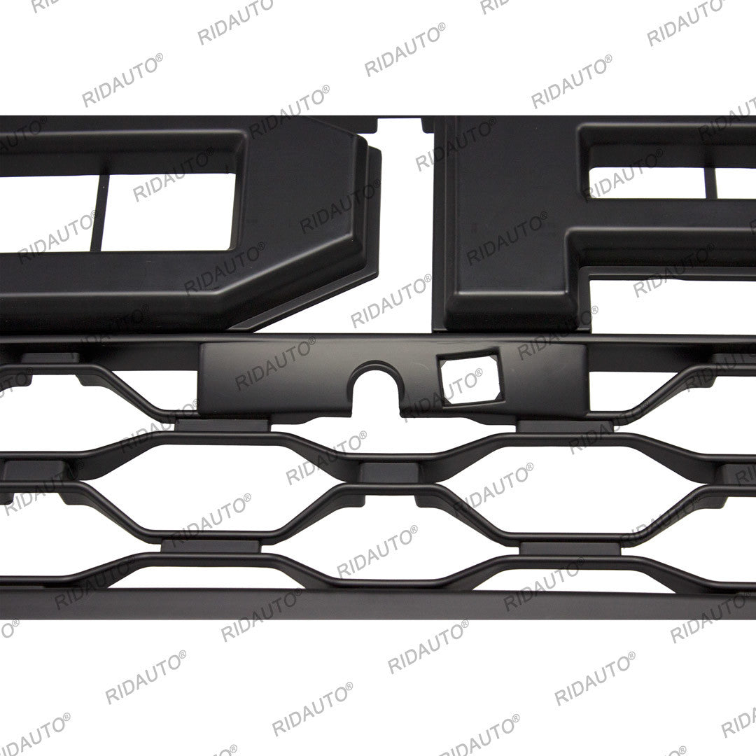 Front Grill Bumper Grille Fit For Ford F150 F-150 2021 With LED Light