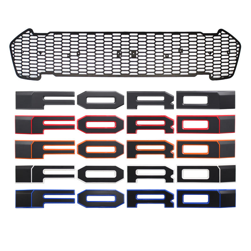 Front Grille Fit For RANGER 2015-2018 T7 PX2 MK2 XL XL+ XLS XLT Limited WILDTRAK