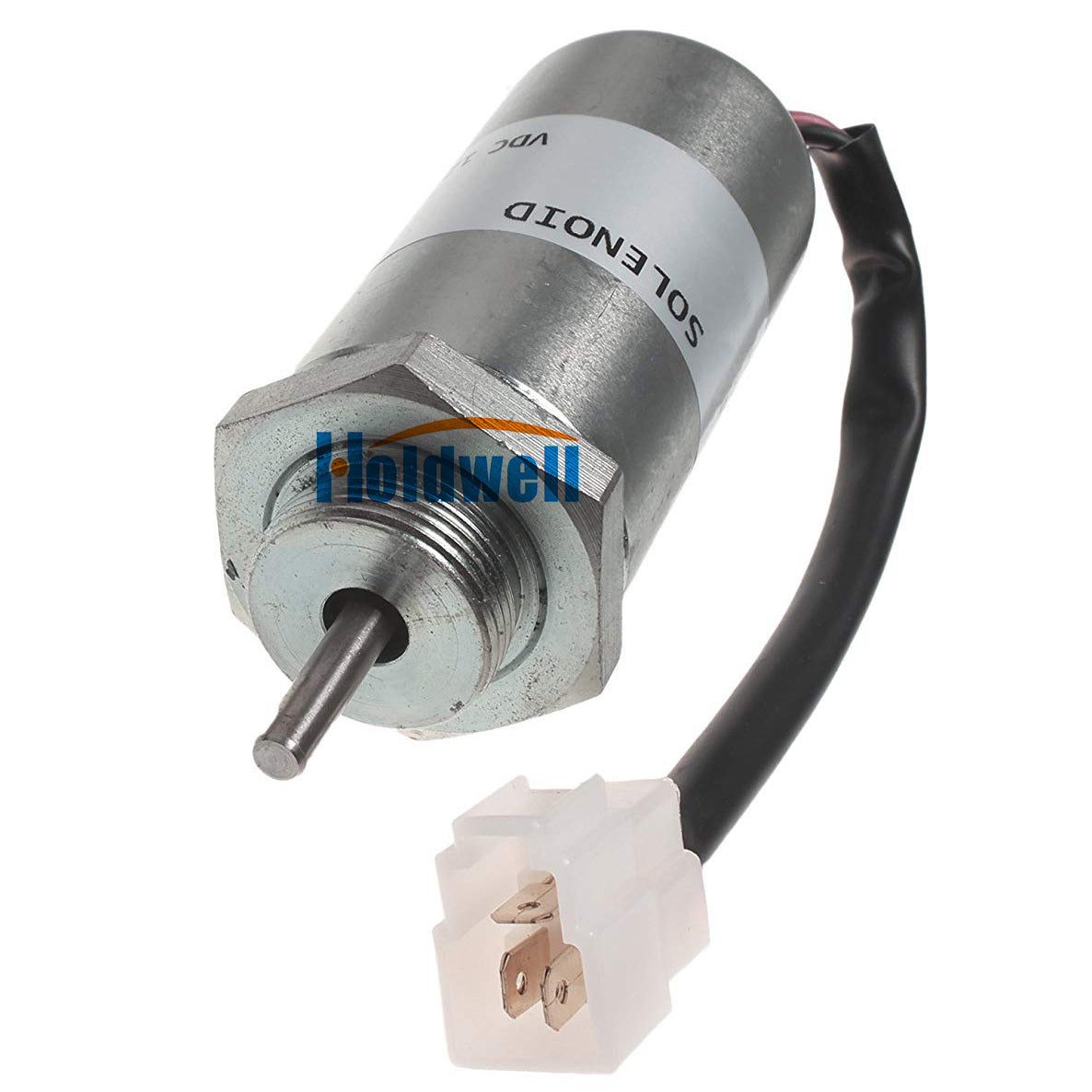 Holdwell 12V Stop Solenoid for Hitachi Excavator EX270NA EX350NA EX29UE EX35U ZX27U ZX30U EX40U