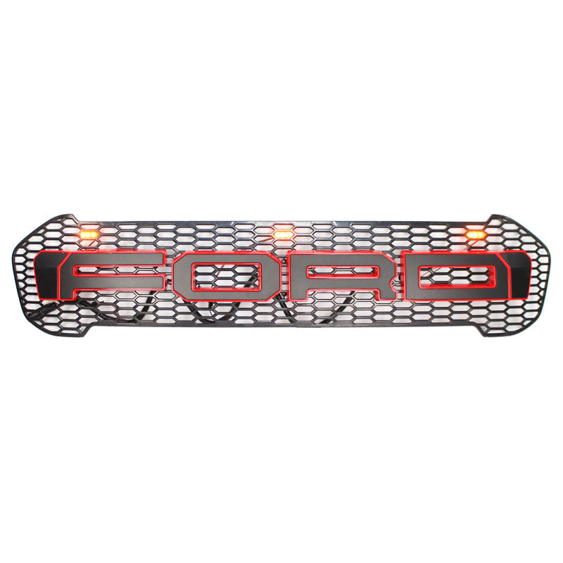 Raptor Grille Modified Grill Front Bumper Mesh Fit For RANGER 2019-2020 T8 PX3 MK3 XL XL+ XLS XLT Limited WILDTRAK Pickup Trucks