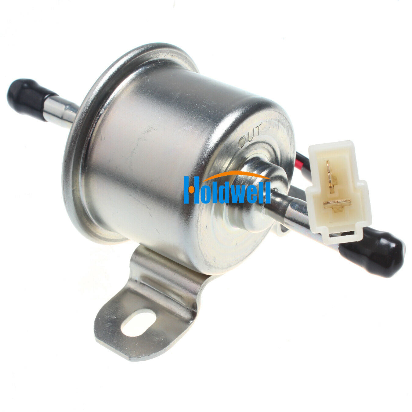 Holdwell 12V Fuel Pump 1G639-52030 For Kubota F2680E F2880 F3080 F3680 M108 BX2350