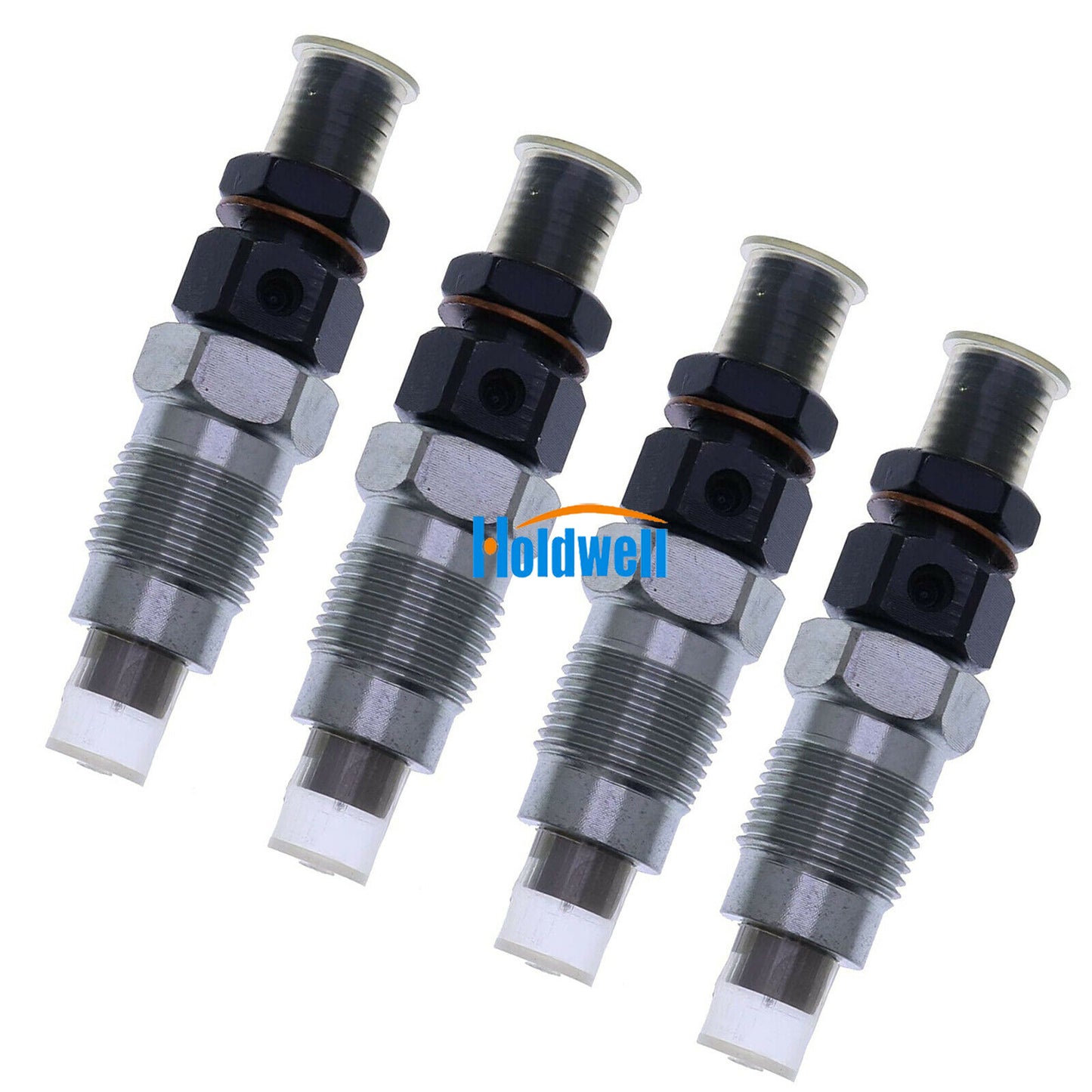 Holdwelll 4PCS Fuel Injector Nozzle 6722147 for Bobcat 753 773 763 331 Kubota V2203 V2003