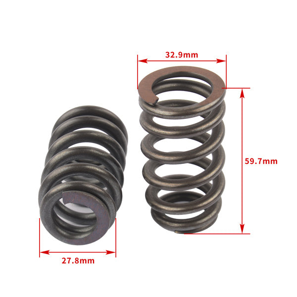 16Pcs Drop-In Beehive Valve Spring Kit PAC-1218 For GM LS1 LS2 LS3 LS6 4.8L 5.3L 6.0L 6.2L - .600" Lift