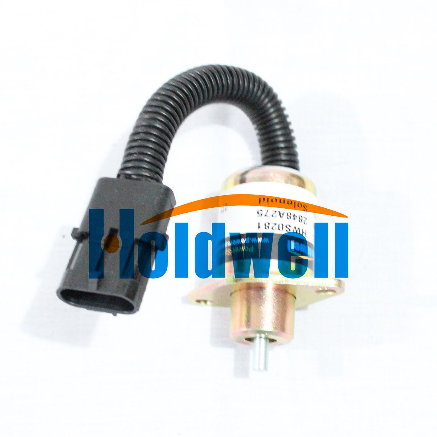 Holdwell Stop Solenoid 2848A271 2848A275 2848A279 for Perkins Hyster UB704 Fuel Shutoff Solenoid 12Vdc