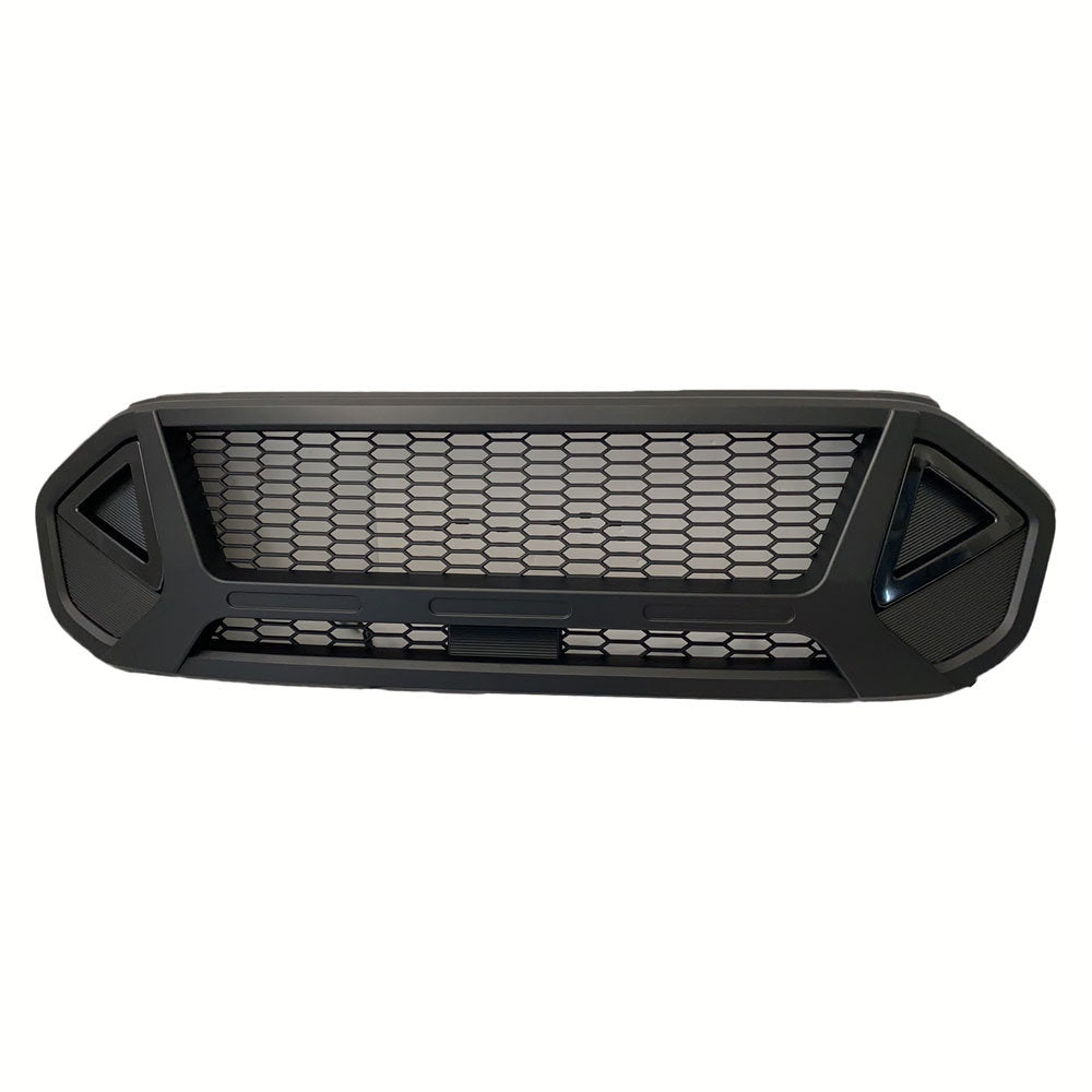 Raptor Style Black Front Grille Fit For Ranger XLT 2019 With LED Lights Grill