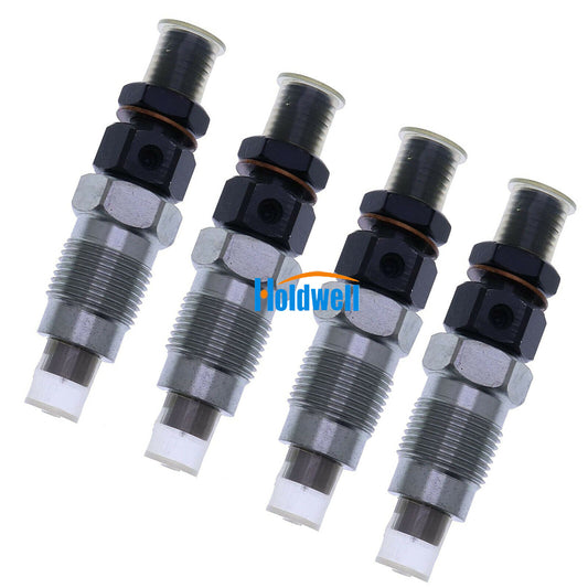 Holdwell 4X Fuel Injector Nozzle 16454-53905 for Kubota V2203-M-E3B V2403-M-E2B V2203-E2B