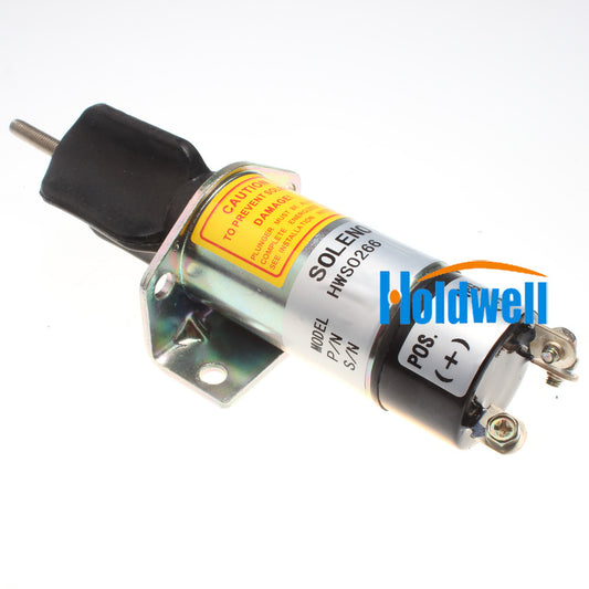 Holdwell Fuel shut off Solenoid SA-5171-12 1502-12C3U1B1S1A for Bobcat Kubota Yanmar