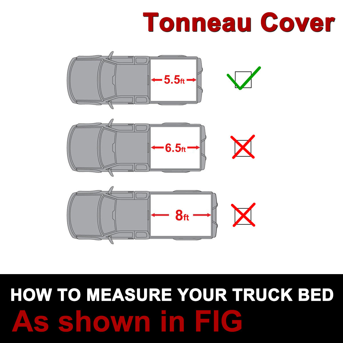 6' Bed Soft Roll-Up Tonneau Cover For 16-21 Toyota Tacoma  Pickup Truck XH