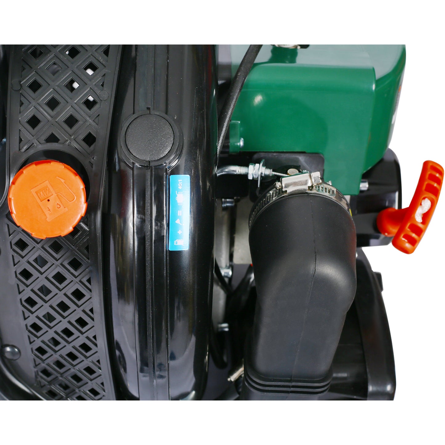 2-STROKE BACKPACK LEAF BLOWER; GAS 63.3cc; 3.6HP 750CFM