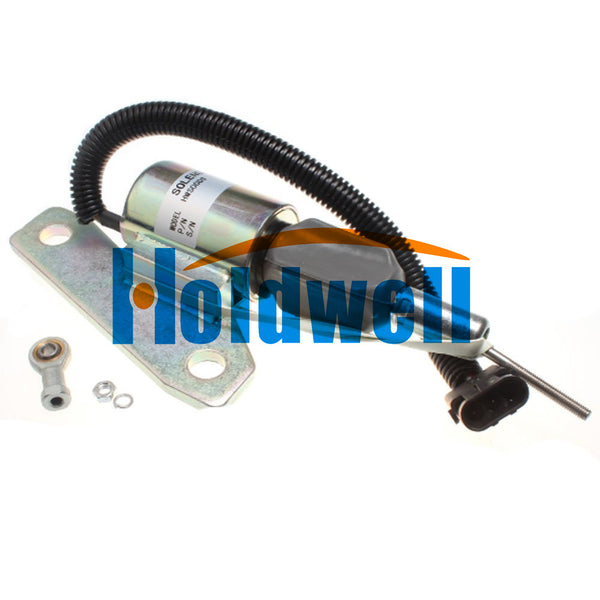 Holdwell Diesel Shutoff Solenoid 3991624 for Cummins Engine Stop Solenoid Valve 12 Vdc