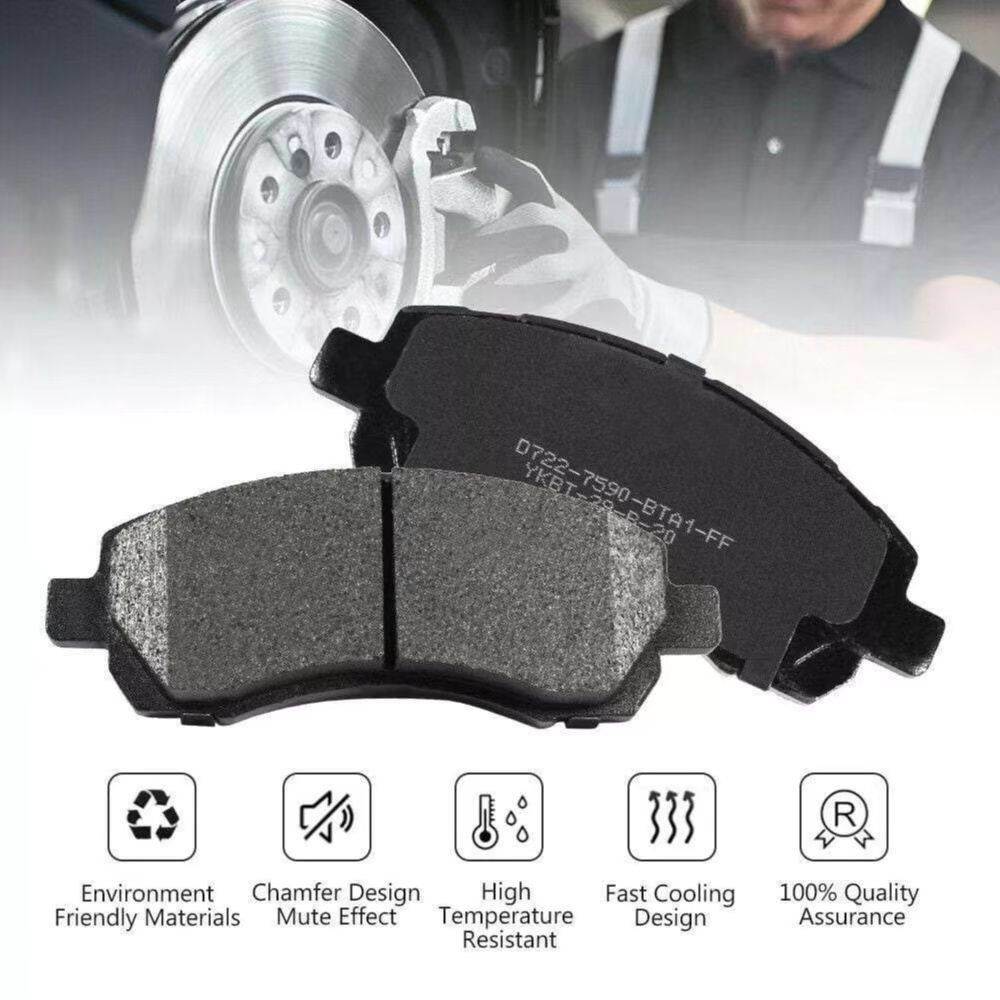 Front Ceramic Brake Pads D722