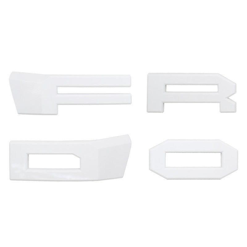 4 Leter For Raptor Grille Letters Modified Grill Letters Fit For RANGER 2019-2021 T8 PX MKIII MK3 XL XL+ XLS XLT Limited Pickup Trucks