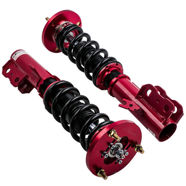 24 Clicks Adjustable Damper Rear Front Coilovers Kit For Toyota Camry 1997-2001 Lowering Shocks