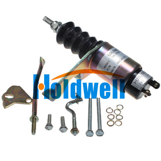 Holdwell Fuel Shutdown Solenoid SA-3765-12 for Deutz Bosch RSV Pump 12Vdc