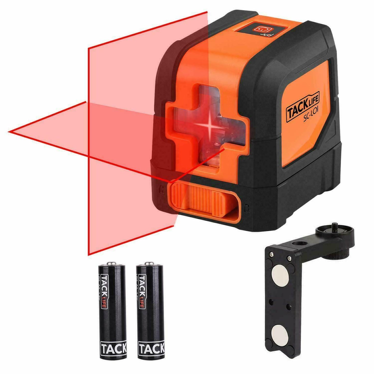 Tacklife SC-L01-50 Feet Laser Level Self-Leveling Horizontal and Vertical Cross