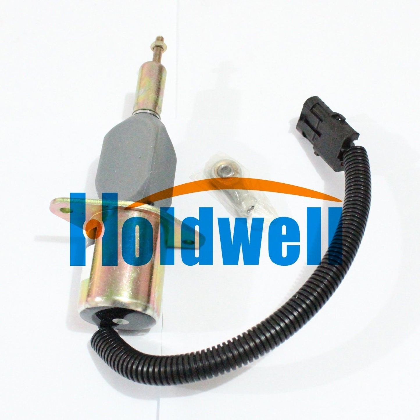 Holdwell Fuel Shutdown Solenoid 3930234 SA-4335-24 for Cummins 6CT 8.3L 24Vdc