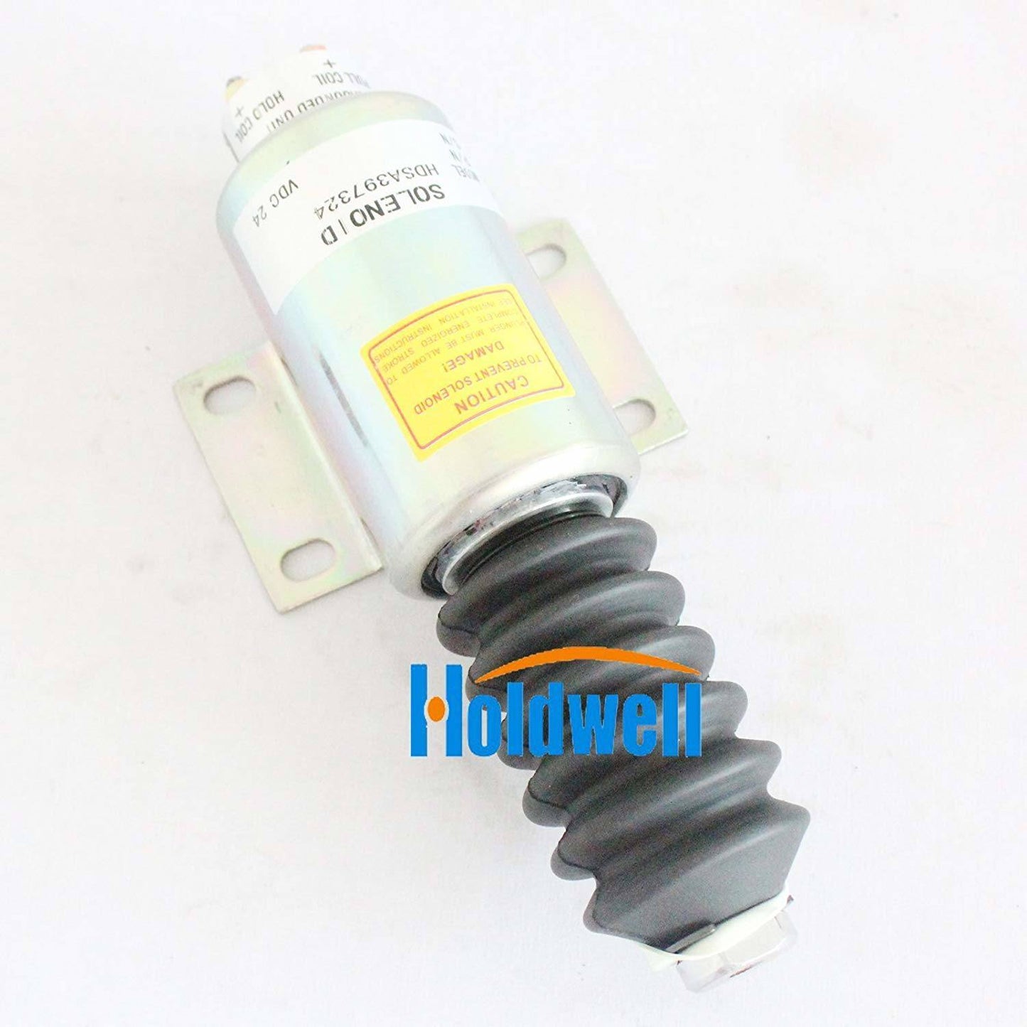 Holdwell Run-on Stop Solenoid for Woodward SA-3973 24V 2370ES Genset Big Engine