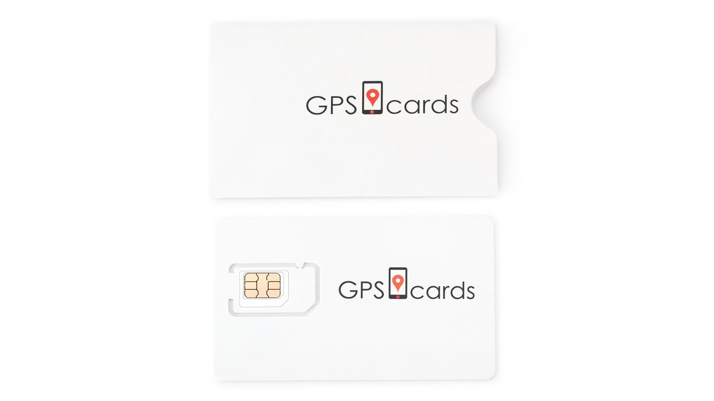 GPS Card for Choco Freightliner GPS Tracker Online Tracking includes Platform