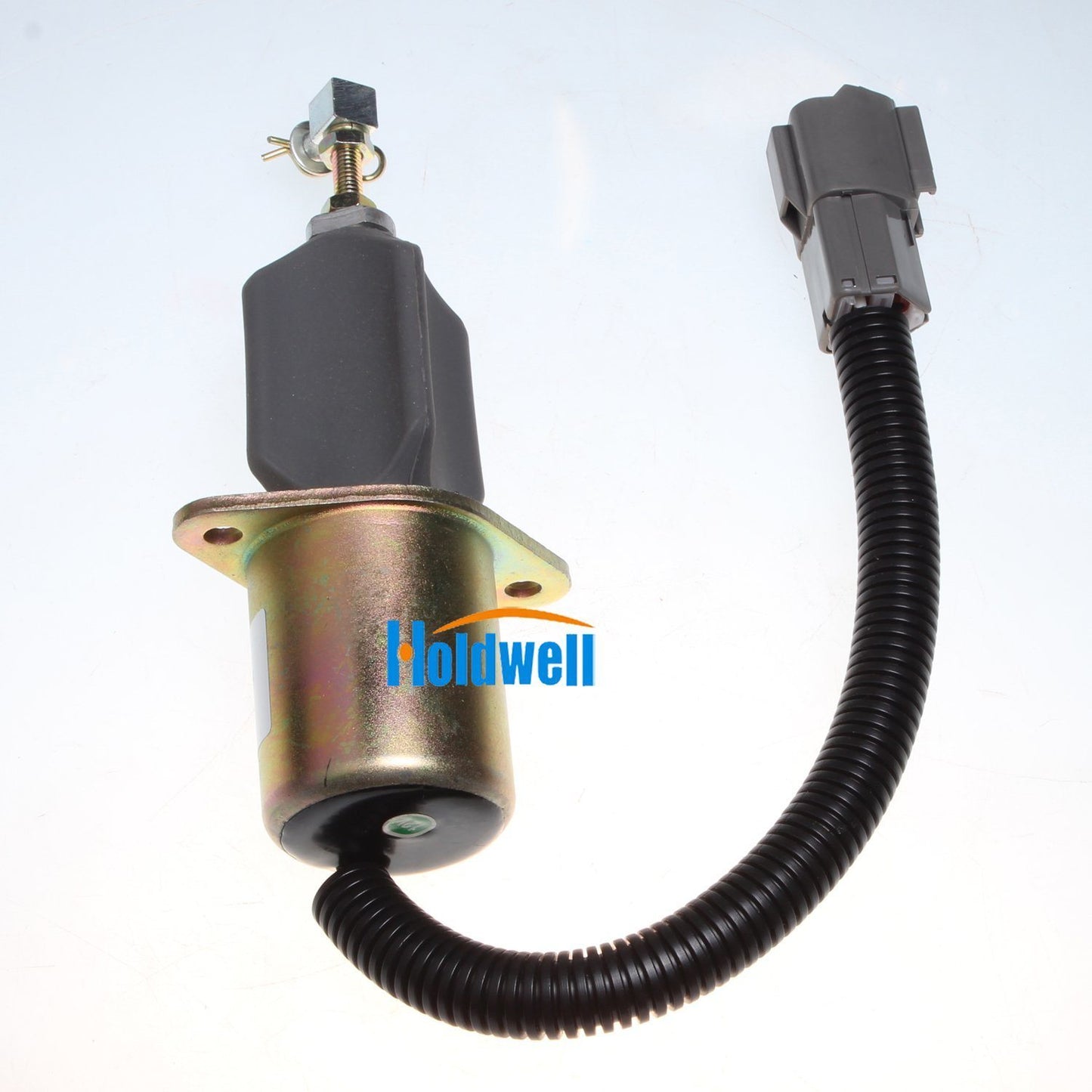 Holdwell Fuel Solenoid 1751ES-12A3UC12B1S Fit for Hyundai Excavator R60-5 Yanmar Engine