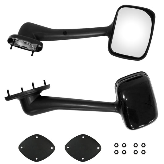 For Freightliner Cascadia 2008-2016 Hood Mirrors Black LH+RH Side Pair