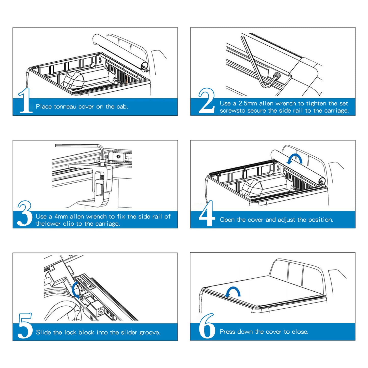 5.5' Bed Soft Roll-Up Tonneau Cover Pickup Truck For 2015-2021 Ford F-150 | Styleside NEW