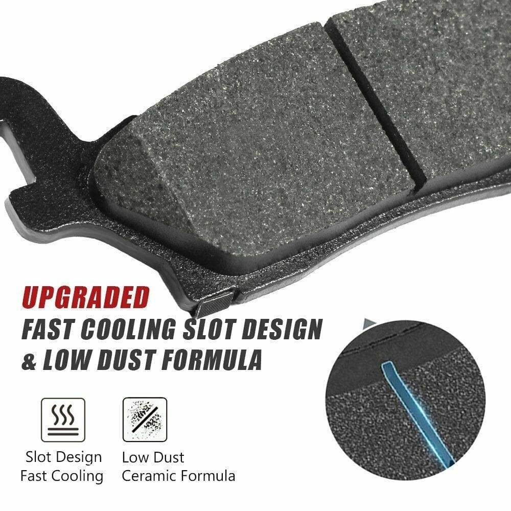 Rear Ceramic Brake Pads D1120