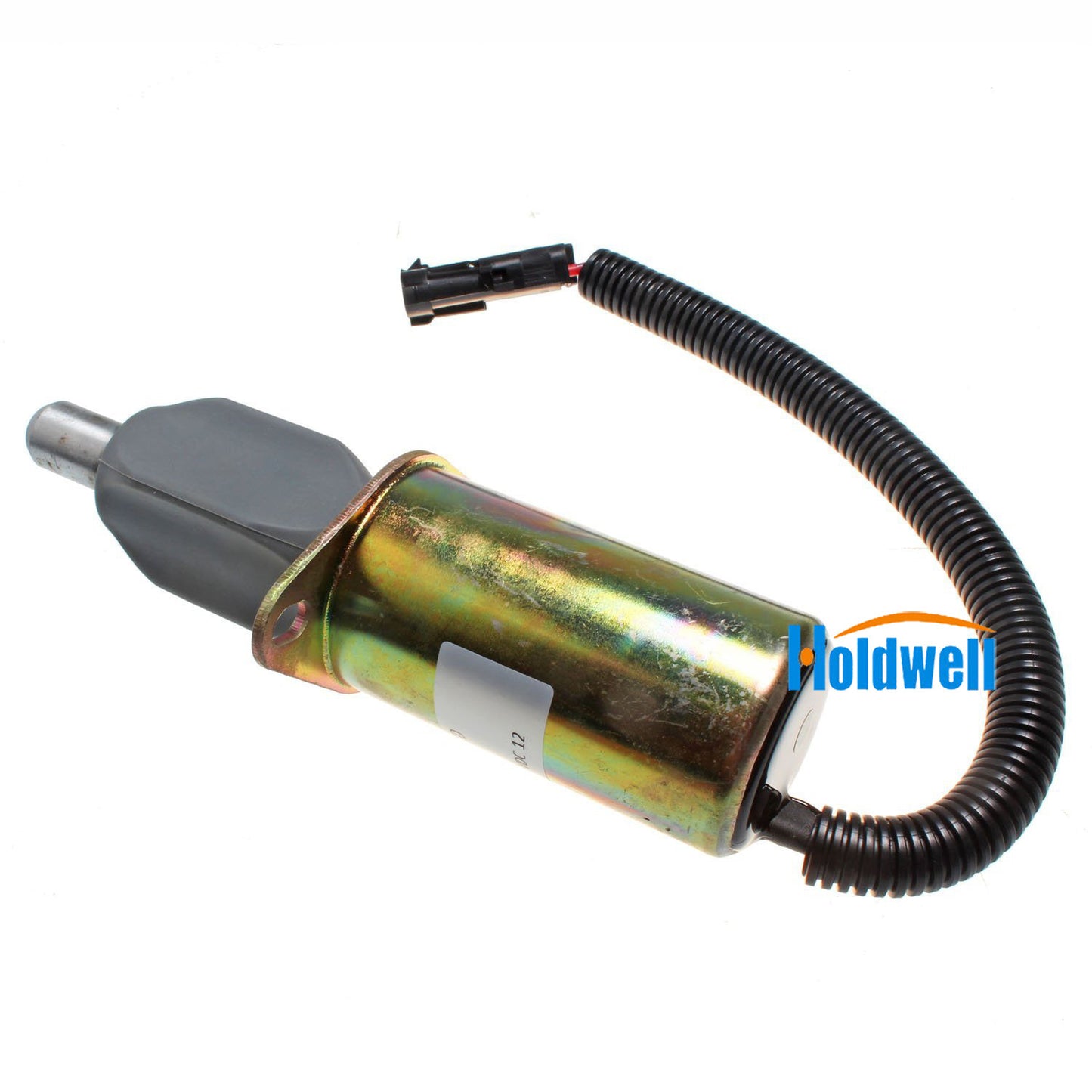 Holdwell Fuel Shutdown Stop Solenoid 3921978 for Cummins Engine 6CT 6CTA 12V