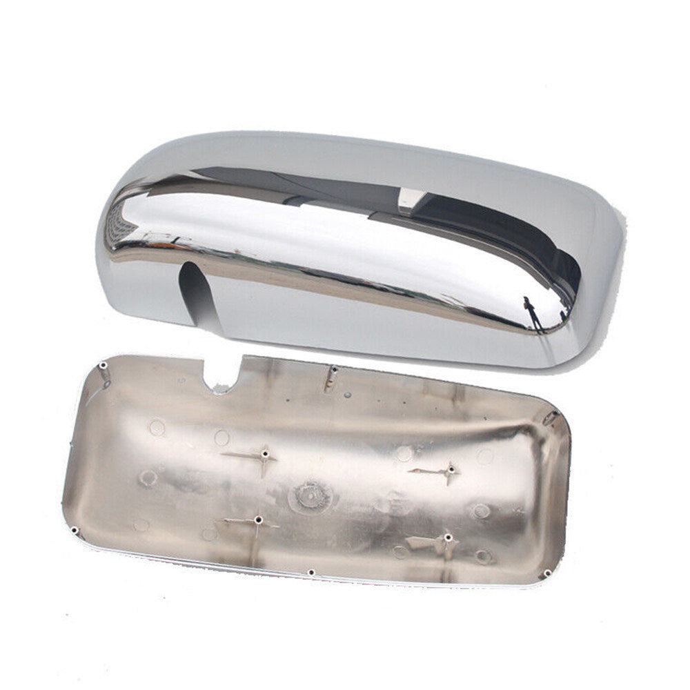 LEAVAN For Kenworth T660 T660 T800 T370 Chrome Door Mirror Covers Right & Left Side Set