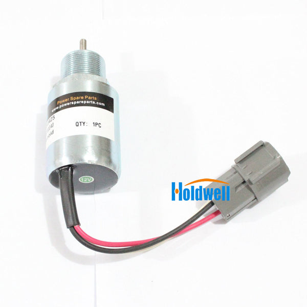 Holdwell Stop Solenoid SA-3725-12 for Mitsubishi L2E L3E S3L S4L Engine SDMO Volvo Toro 12Vdc