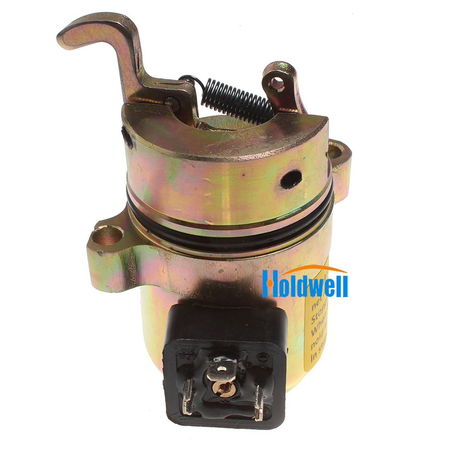 Holdwell Fuel Shutoff Solenoid 04272733 for Deutz BF4M1011F Engine Bobcat Skid Steer 863 873 S250