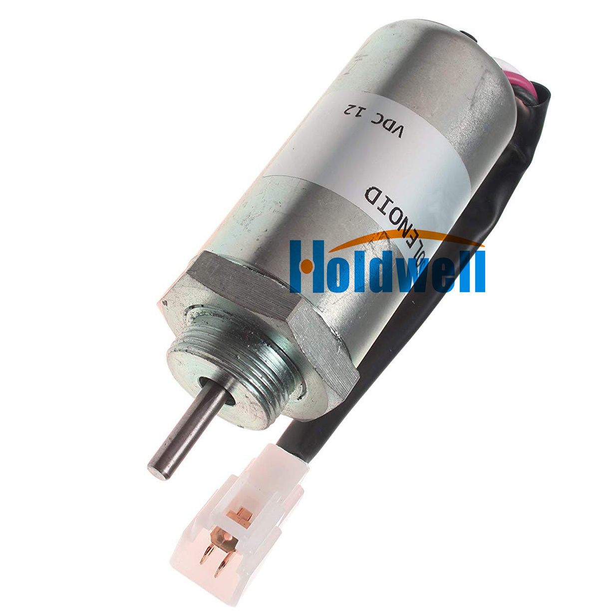 Holdwell 12V Stop Solenoid 897070-1303 for Doosan Daewoo Excavator SOLAR 035 SOLAR 030