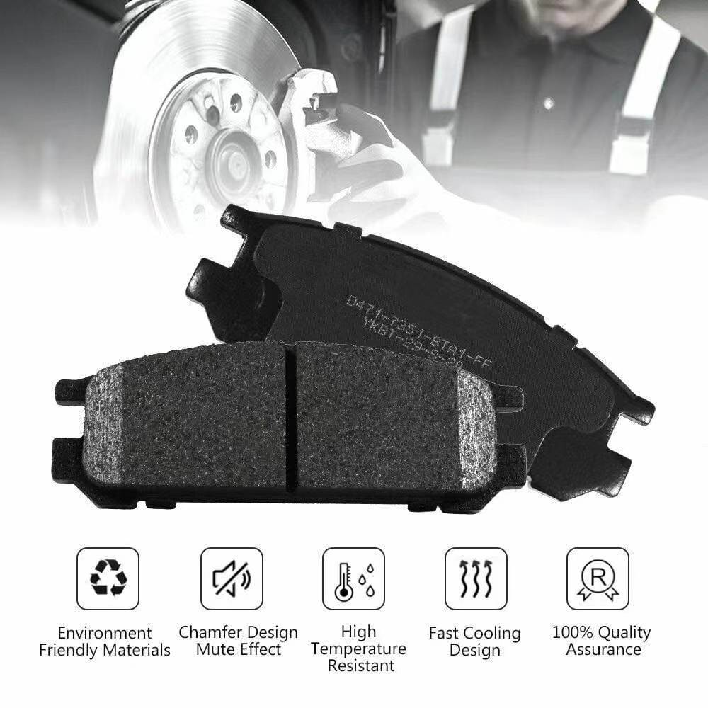 Rear Ceramic Brake Pads D471