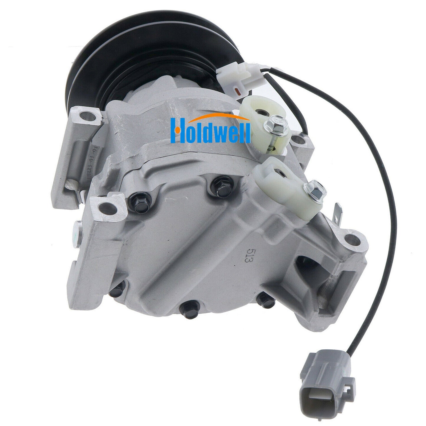 Holdwell A/C Compressor 6A671-97114 for Kubota M105 M108 M4900 M5700 L3240 L3430 L3540