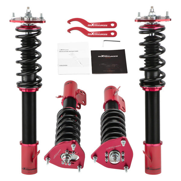 24 Ways Adjustable Damper Coilover Kit For Subaru Impreza 02-07 WRX GDB 04 STI Shock Absorbers