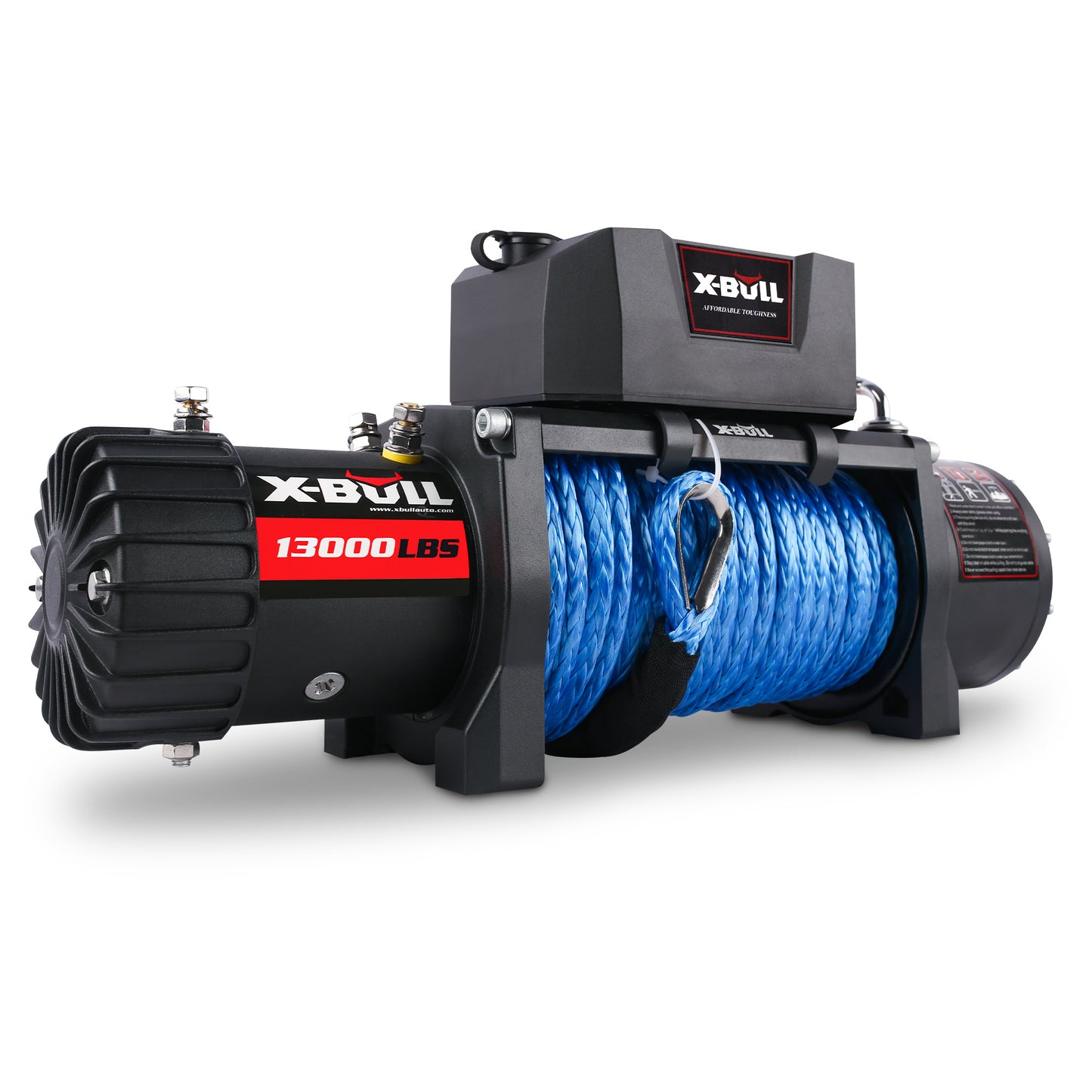 X-BULL Synthetic Rope Winch-13000 lb. Load Capacity