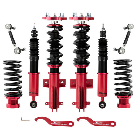 24 Ways Adjustable Damper Coilover Suspension Shocks Fit for Ford Mustang 2005-2014