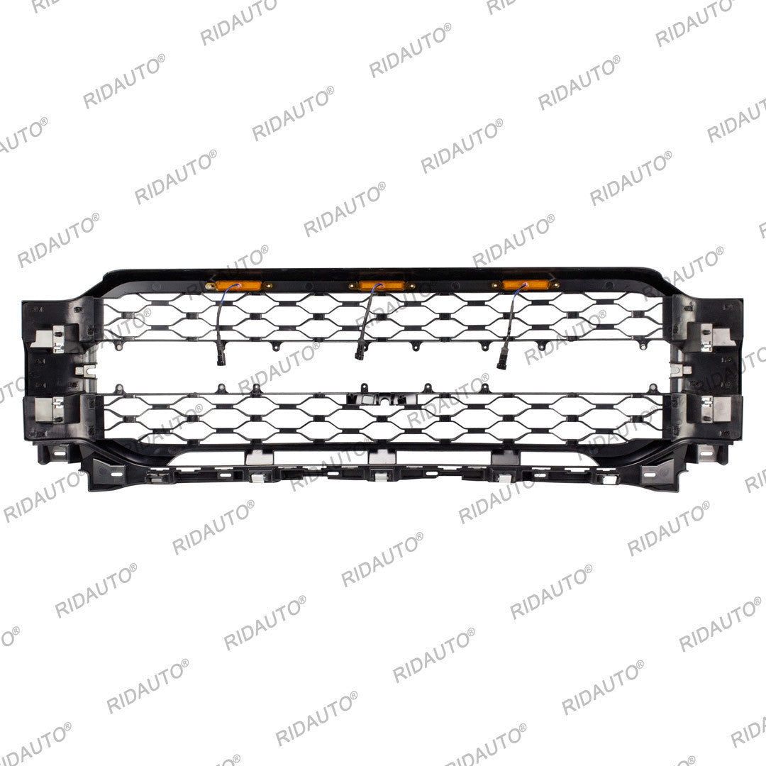 Front Grille Bumper Grille Fit For Ford F150 2021-2023 With LED Light