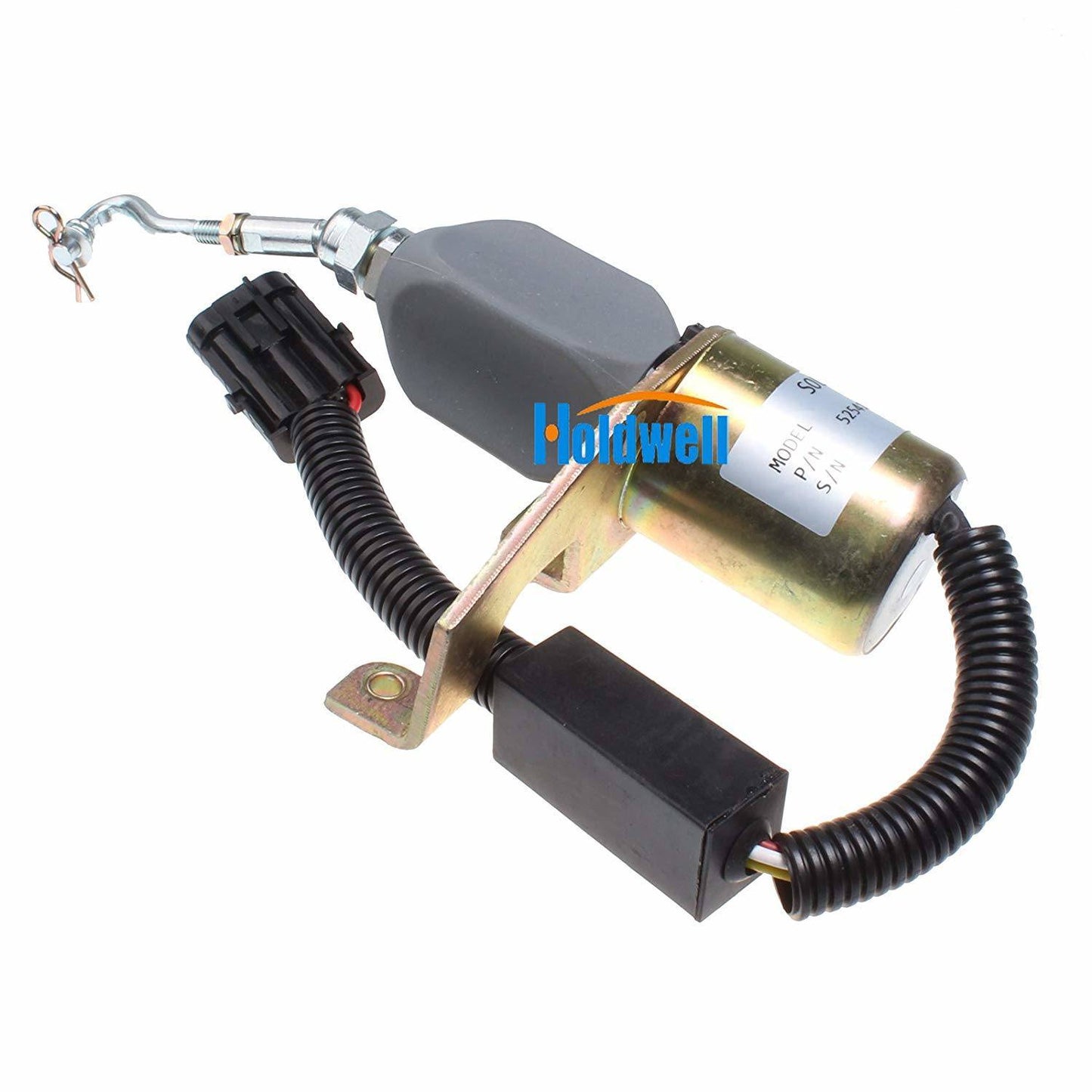 Holdwell Shutdown Stop Solenoid 5254169 for Cummins Diesel 6CT Engine 24V