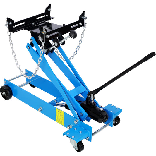 Hydraulic transmission service jack; flloor jack 1 ton capacity 2200lb; low profile