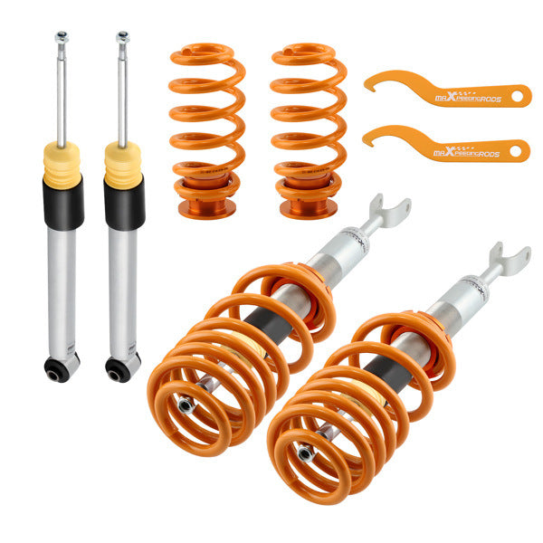 Coilover Suspension Springs fit for Audi A4 B6 B7 (8E) 2WD / Quattro Shocks Absorbers