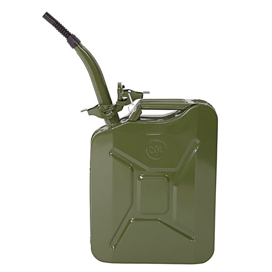 20L Portable American Fuel Oil Petrol Diesel Storage Can Army Green