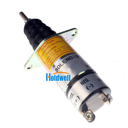 Holdwell Fuel Shut Off Solenoid Valve 1500-2114 1502-12A2U1B2 for Woodward 12V