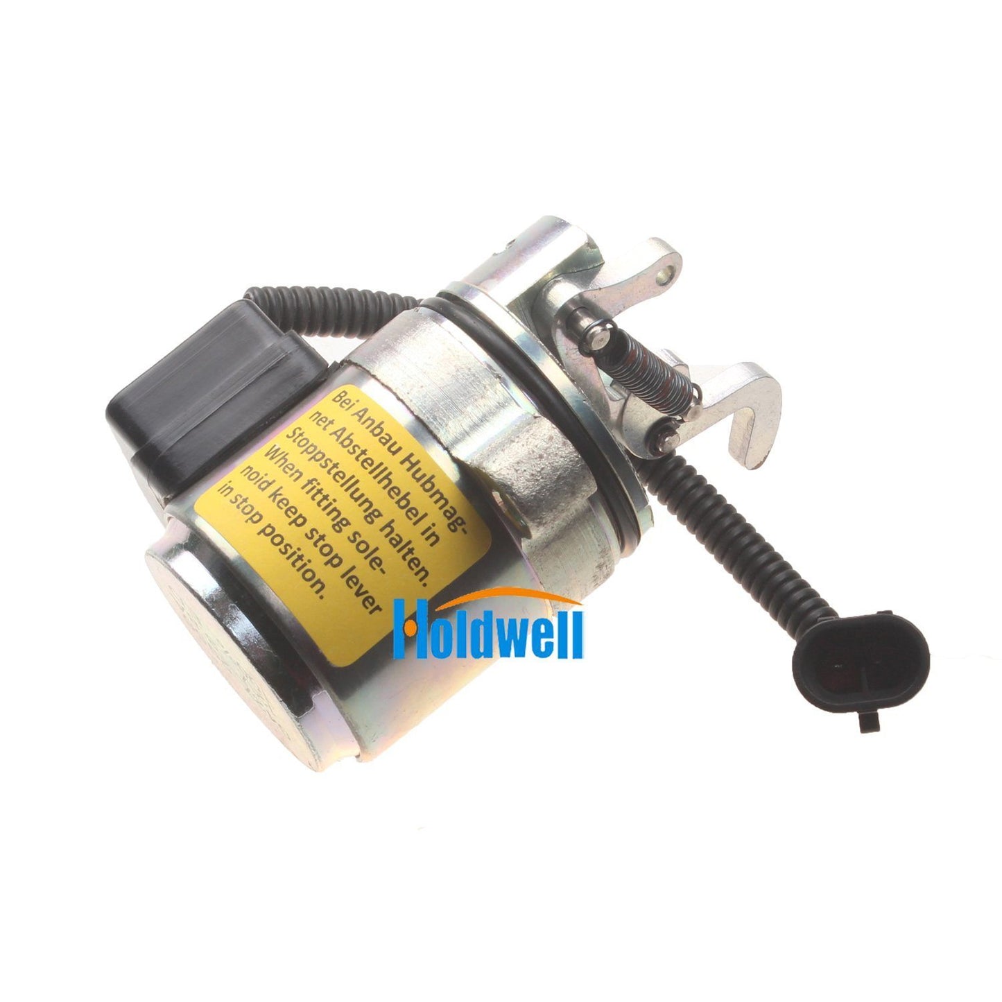 Holdwell Shut Off Solenoid Engine Fuel Shutdown Device 04272956 Replace of Deutz BF4M2011 BF4M2012 12V