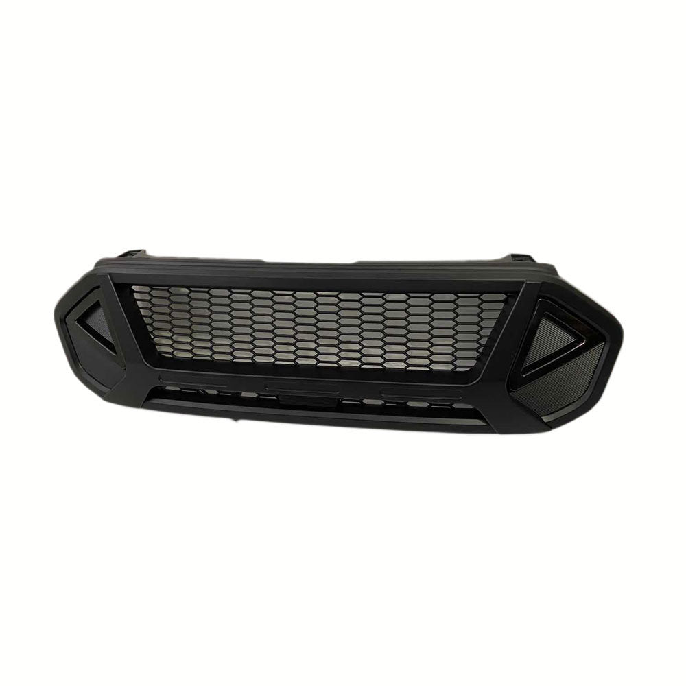 Raptor Style Black Front Grille Fit For Ranger XLT 2019 With LED Lights Grill