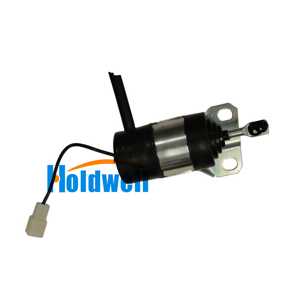 Holdwell Fuel Solenoid 15471-60010 for Kubota Tractor B1250HSD B1250HSE B1550D B1550E +