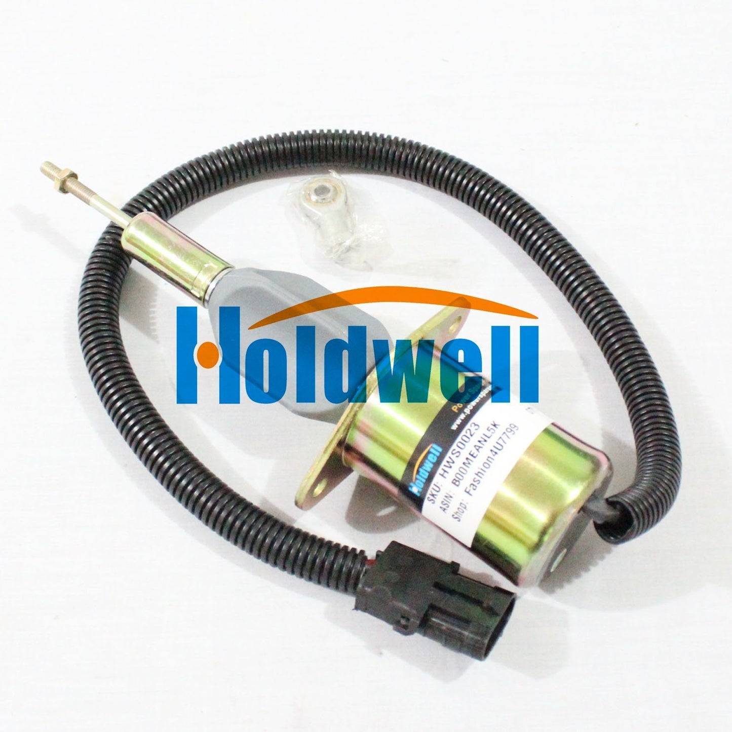 Holdwell Stop Solenoid 3932545 for Cummins Shutdown Shut Off Solenoid SA-4639-12 12 Vdc