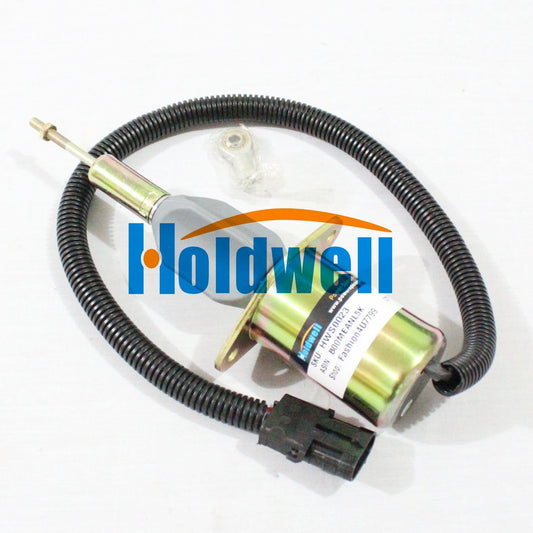 Holdwell Stop Solenoid 3932545 for Cummins Shutdown Shut Off Solenoid SA-4639-12 12 Vdc