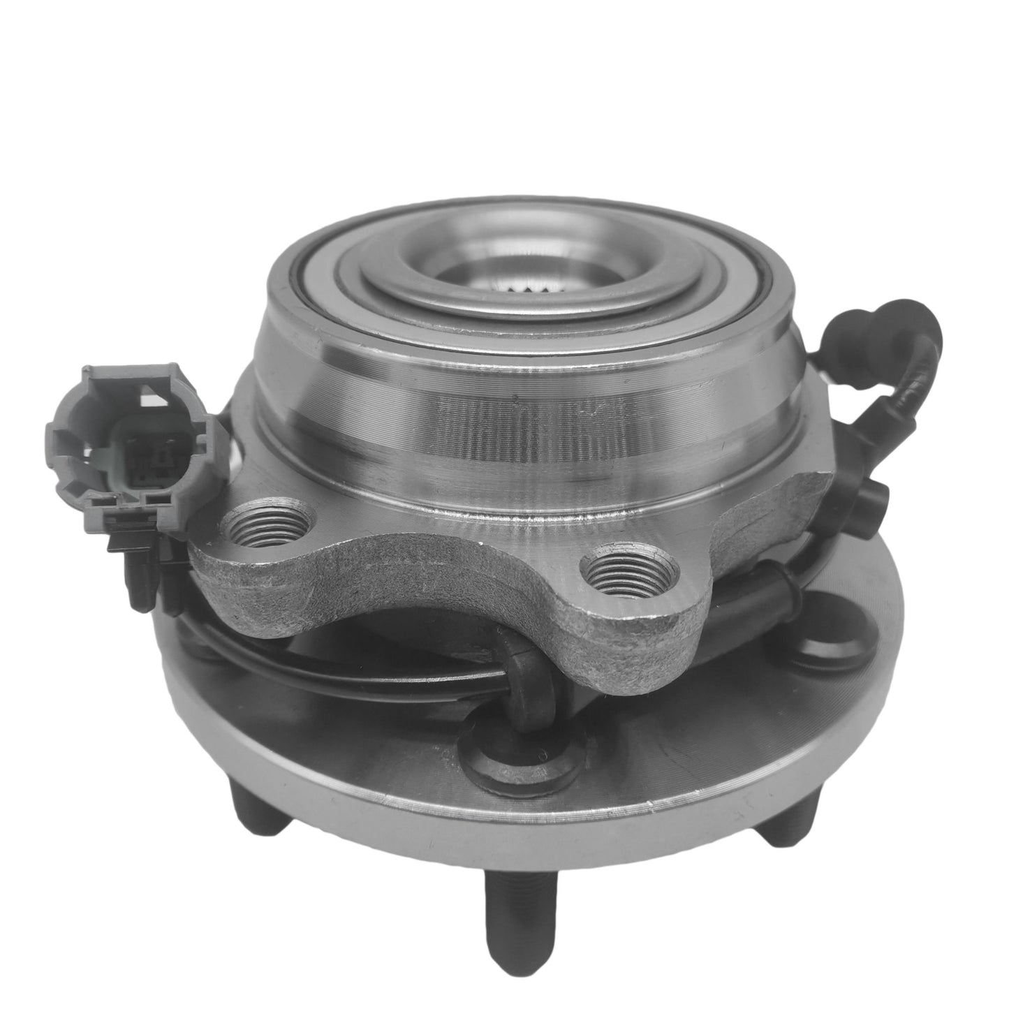 515065 [4WD 4X4 Models ONLY] Front Wheel Hub Bearing Assembly 6 Lugs w/ABS for NISSAN 2005-15 Frontier/Xterra, 2005-12 Pathfinder, for SUZUKI 2009-12 Equator