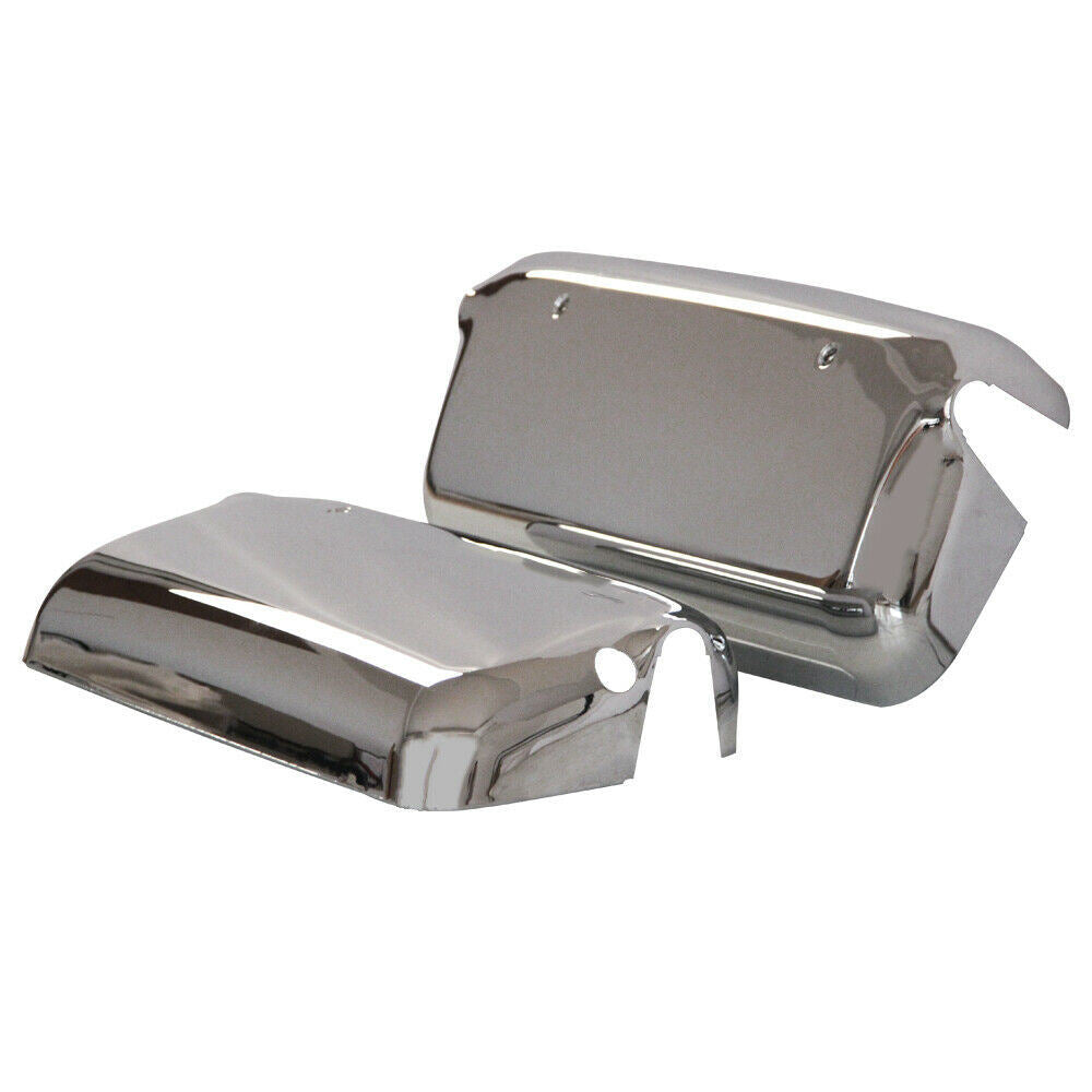 LEAVAN Pair Door Mirror Cover Chrome for Freightliner Columbia Century Left&Right