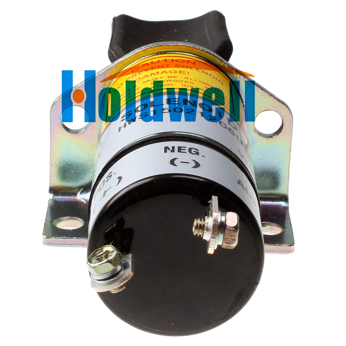 Holdwell Solenoid 1502-12C6U1B1 SA-3756 12V 1502 for Woodward Synchro-Start 2 Terminals 1500-2016